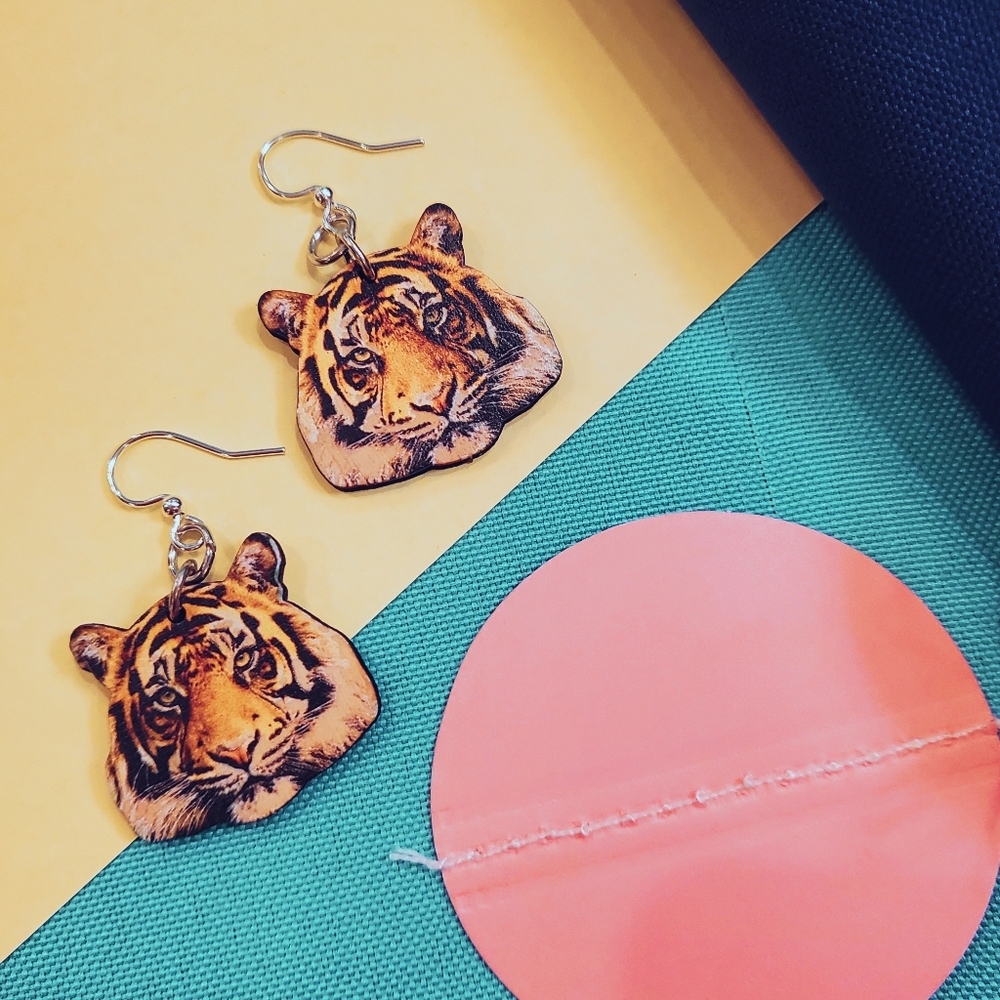 Tiger King Earrings